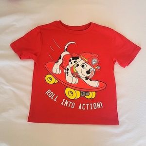 Paw Patrol Marshall Tshirt, little kids size 5